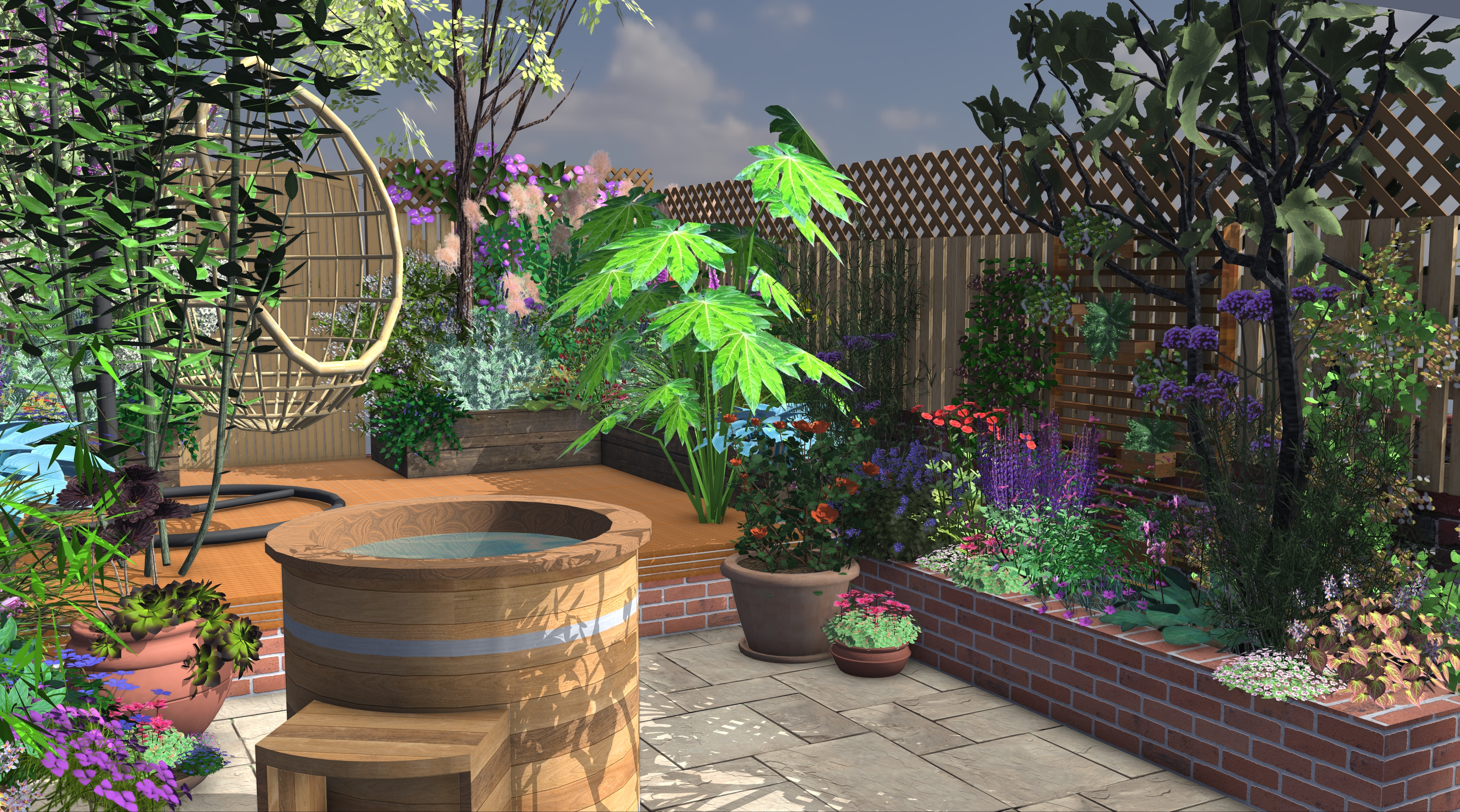 HOW TO DESIGN A GARDEN FOR YOUR NEW HOME. SMALL GARDEN IDEAS.