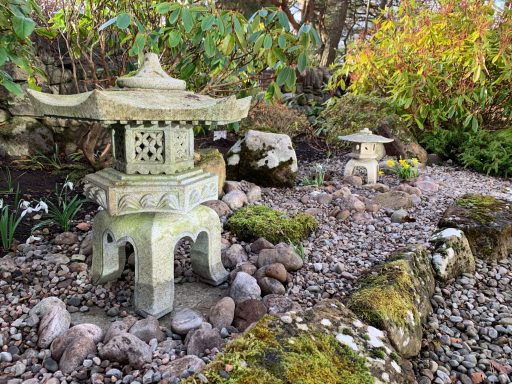 Japanese stone lantern
